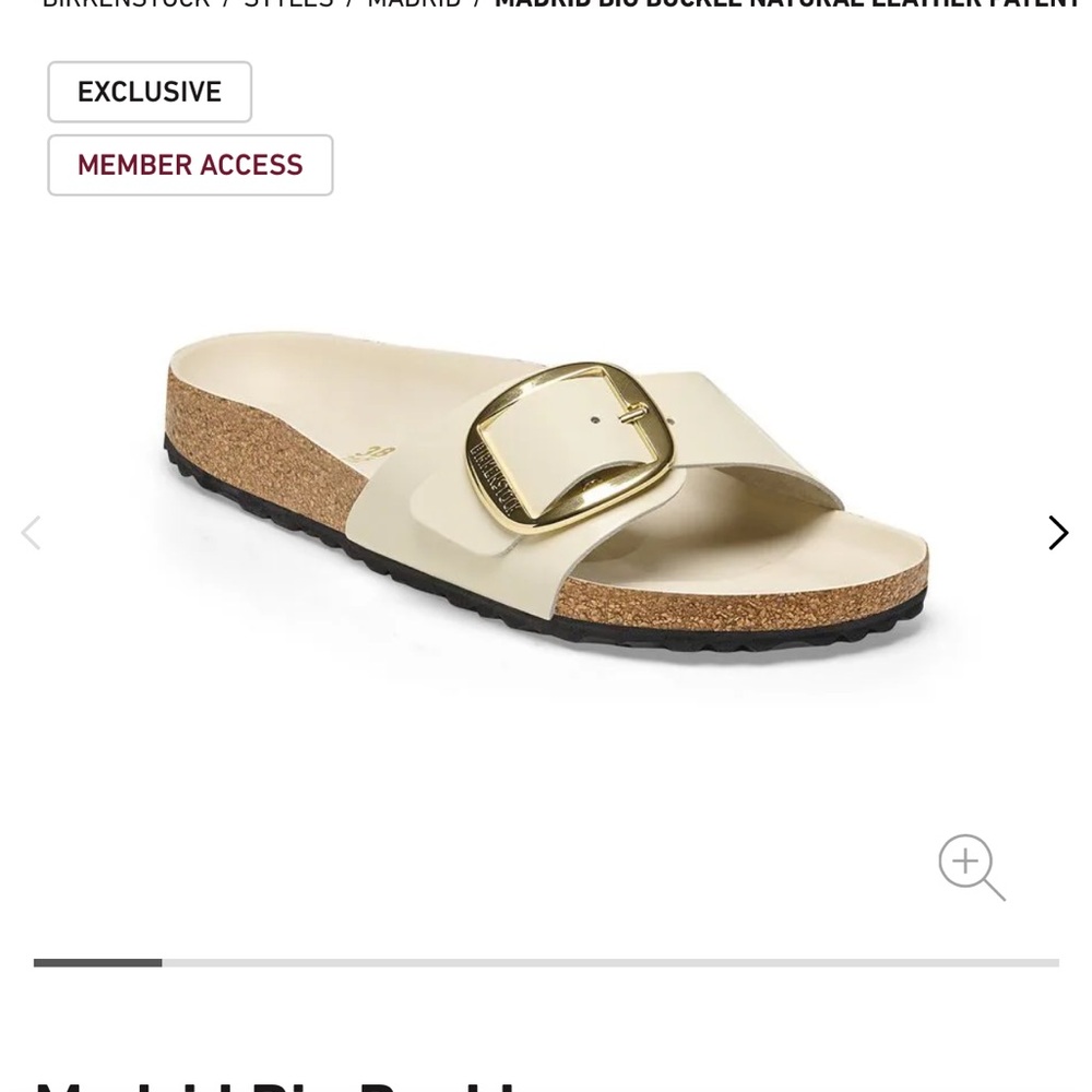 Birkenstock Women's Cream Sandals